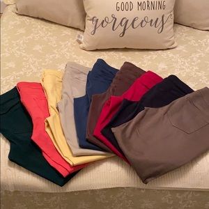 (9) pair of Maurices Jeggings